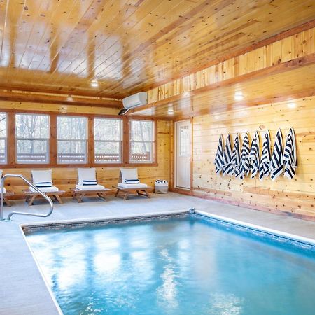 Sycamore By Avantstay Spectacular Mountain Home W Indoor Pool Hot Tub Home Theatre Fire Pit Sevierville Ngoại thất bức ảnh