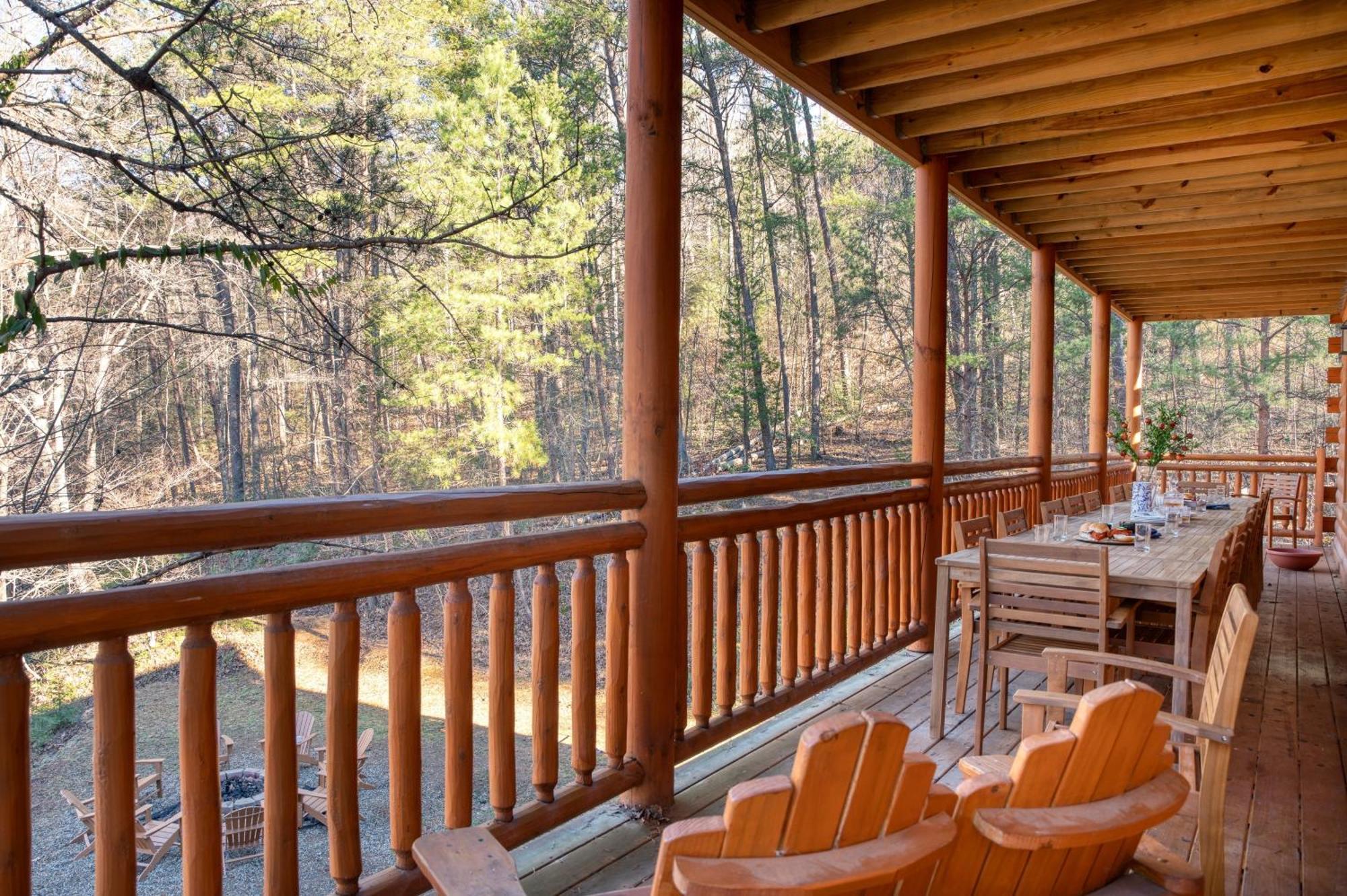 Sycamore By Avantstay Spectacular Mountain Home W Indoor Pool Hot Tub Home Theatre Fire Pit Sevierville Ngoại thất bức ảnh