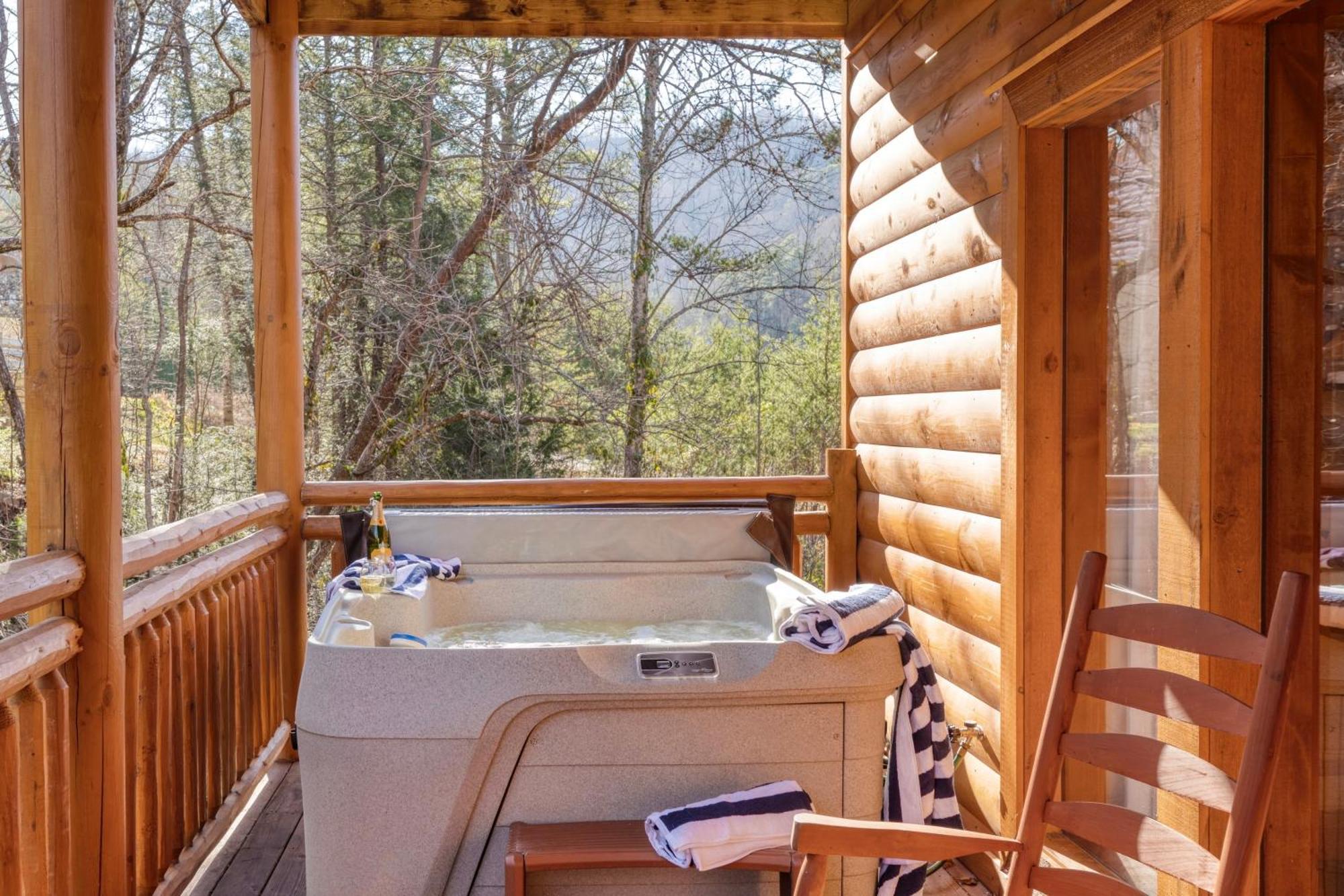 Sycamore By Avantstay Spectacular Mountain Home W Indoor Pool Hot Tub Home Theatre Fire Pit Sevierville Ngoại thất bức ảnh